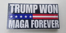 Trump Won MAGA Forever USA Bumper Stickers Made in USA
