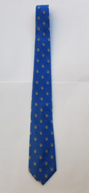 Ukraine Blue Mini Tridents Men's Tie