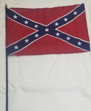 Gravemarker Cemetery Flags Colonial American War Between the States Union CSA USA Stick Flags 12x18 Inches 12 Packs