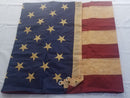 USA American Tea Stained 6'x10' Embroidered Flag ROUGH TEX® 420D