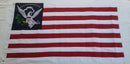 USA Schuyler 3'x5' Embroidered Flag ROUGH TEX® Cotton