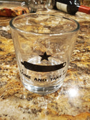 Gonzales Whiskey Glass 11 Ounce Rock Old Come & Take It Texas