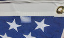 Made in USA 3x5 Feet 100% Cotton American Flags Embroidered Stars Sewn Stripes Real Brass Grommets