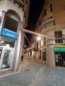 Sitges Spain Long Rainbow Bunting 2'x100 feet made to order pride flags
