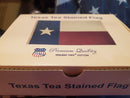 Texas Flags 2x3 Feet Cotton Tea Stained Vintage Suitable For Flying & Framing