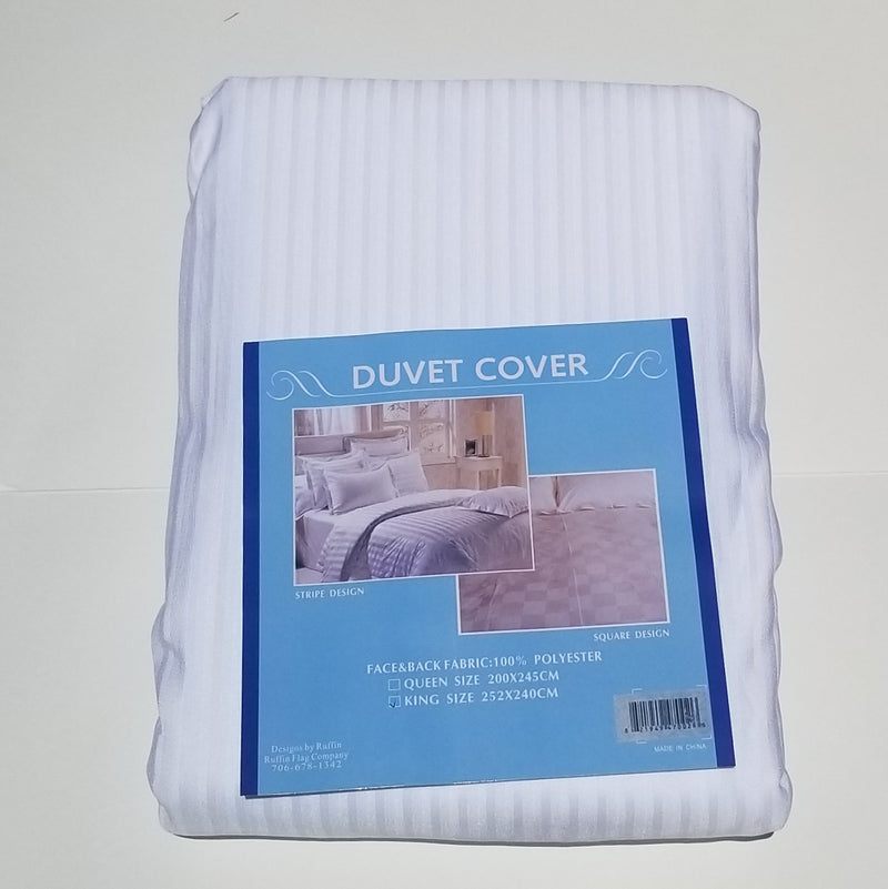 Hotel Five Star Duvet Covers White King & Queen Sizes