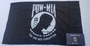 POW MIA 3'x5' Embroidered Flag ROUGH TEX® Cotton with Colored Box