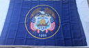 Old Utah 1922-2011 4'x6' Embroidered Flag ROUGH TEX® 600D