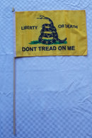 Colonial American Mixed Dozen 12x18 Inch Stick Flags One of Each 1776 Era Flags