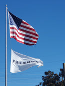 Last Chance Door Busters Christmas 2025 Sale Pair of American USA & Freedom Flags 3x5 Feet Two Flags!