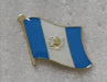 Guatemala Wavy Flag Enamel Lapel Pin