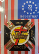 American Lapel Pins Golden Black Knights Templar