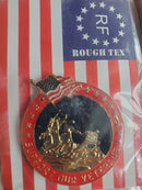 Support Our US Military Veterans Lapel Pins American U.S.A. Flag