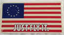 Thirteen Packs of 50 Bumper Stickers Betsy Ross American 250th Anniversary Themed Hot Sellers 3.5"x7.5" Inches 650 Total Retail Value $1500+