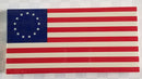 Thirteen Packs of 50 Bumper Stickers Betsy Ross American 250th Anniversary Themed Hot Sellers 3.5"x7.5" Inches 650 Total Retail Value $1500+