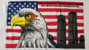 911 25th Anniversary of 9/11/2001 in 2026 Nine Flags Collection 3x5 Feet Brass Grommets One of Each Sale Plus USA