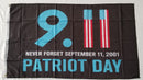 911 25th Anniversary of 9/11/2001 in 2026 Nine Flags Collection 3x5 Feet Brass Grommets One of Each Sale Plus USA