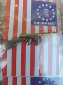 Thompson Submachine Gun Lapel Pin — Tommy Gun | Antique Bronze Metal Pin