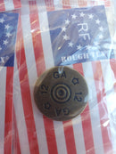12 Gauge Shotgun Shell Replica Lapel Pin – Hard Enamel