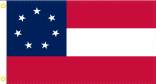 1st National 7 Stars 10'x15' Embroidered Flag ROUGH TEX® 600D