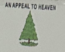 An Appeal To Heaven 4"x6" Desk Stick Flag Sewn Rough Tex®