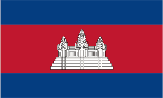 Cambodia 3'X5' Flag ROUGH TEX® 100D