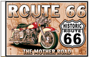 Route 66 Map 12"x18" Flag ROUGH TEX® 100D With Grommets