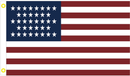 General Grant's US 36 Stars 12"x18" Flag ROUGH TEX® 100D With Grommets