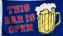 This Bar Is Open 3'X5' Flag ROUGH TEX® 100D