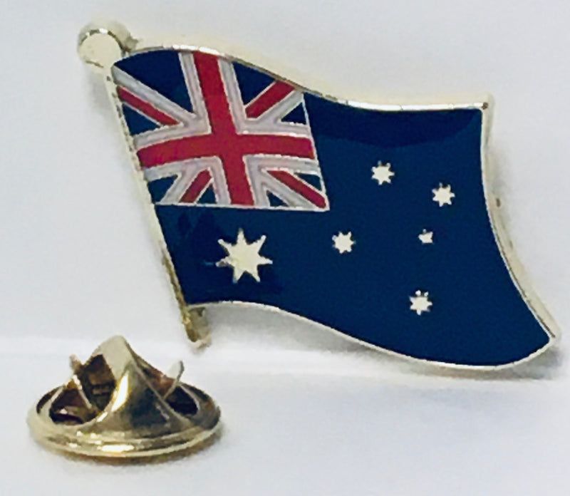 Australia Wavy Lapel Pin