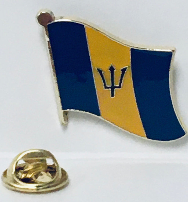 Barbados Wavy Lapel Pin