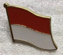 Indonesia Wavy Lapel Pin