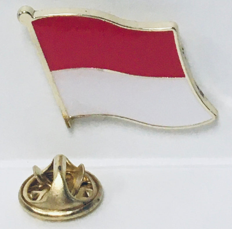 Indonesia Wavy Lapel Pin