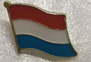 Luxembourg Wavy Lapel Pin