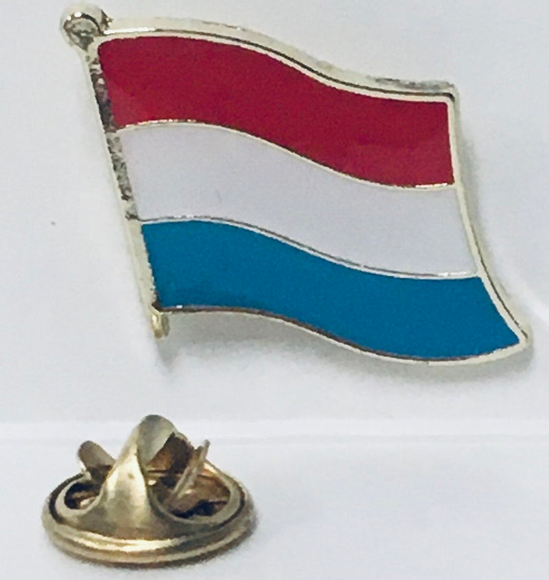 Luxembourg Wavy Lapel Pin