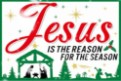 Jesus Is The Reason For The Season 3'X5' Flag ROUGH TEX® 100D Christmas Christian