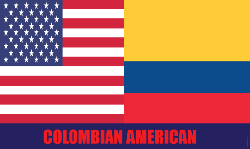 USA Colombia 3'X5' Flag ROUGH TEX® 100D