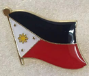Philippines Wavy  Lapel Pin