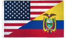 USA Ecuador 3'x5' Flag ROUGH TEX® 68D