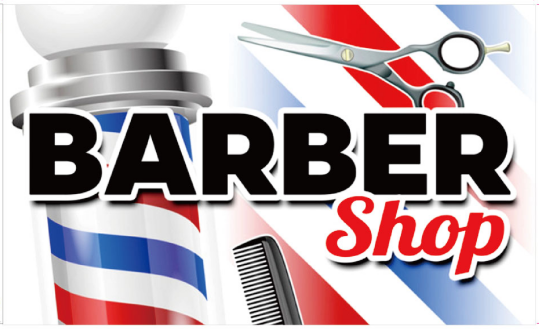 Barber Shop 3'X5' Flag ROUGH TEX® 100D Business Flags