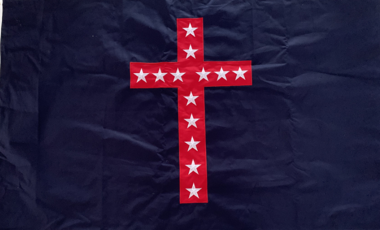 4th Kentucky Beauregard 3'X5' Embroidered Flag ROUGH TEX® 600D Nylon