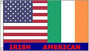 Irish American 3'x5' Flag ROUGH TEX® 68D