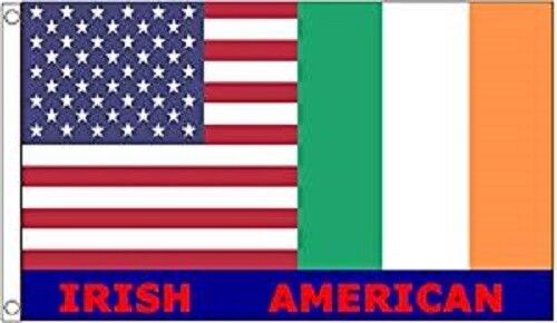 Irish American 3'x5' Flag ROUGH TEX® 68D