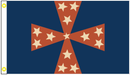 General John Adams Mississippi Brigade 3'X5' Flag ROUGH TEX® 100D