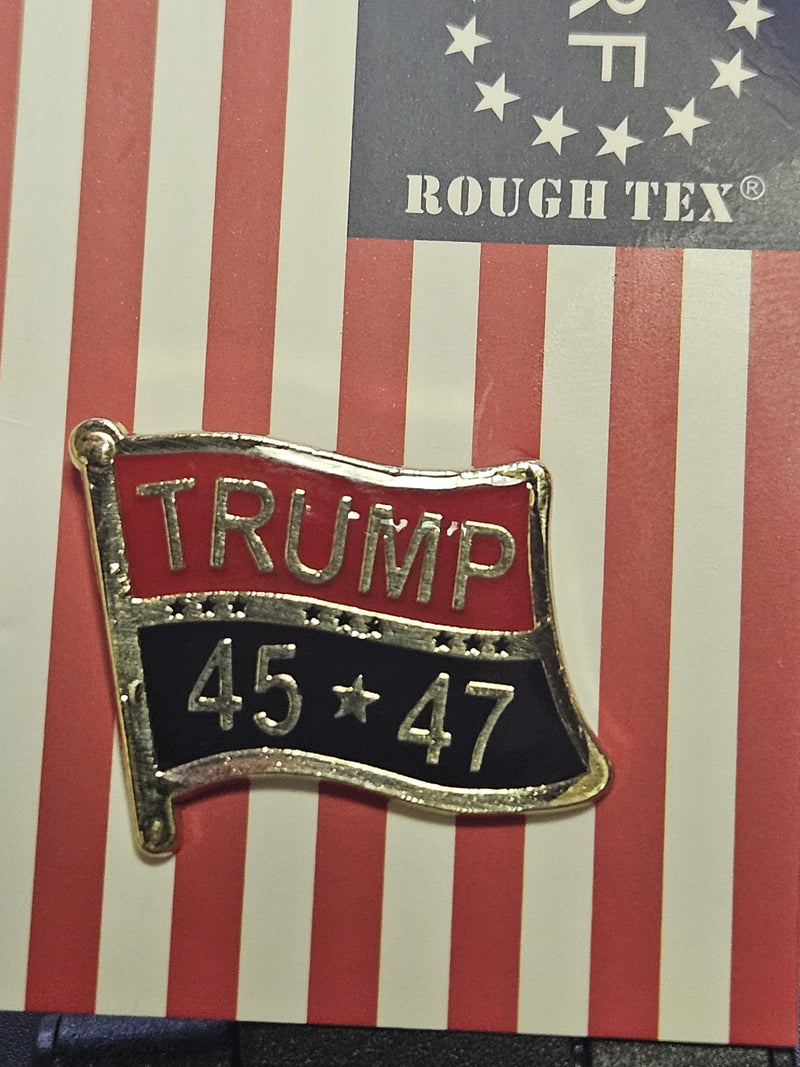 Trump 45 47 Lapel Pins Cloisonné GOP Republican President