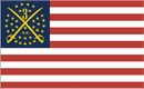 U.S. 3rd Michigan Union USA American Headquarters 1862 3'x5' Flag ROUGH TEX® 100D