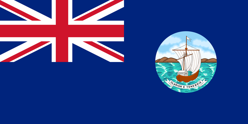 Grenada 1903-1967 British Empire Blue Ensign 3'x6' Flag ROUGH TEX® Cotton