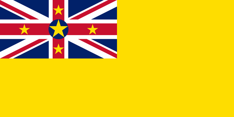 Niue British Empire Ensign 3'x6' Flag ROUGH TEX® Cotton