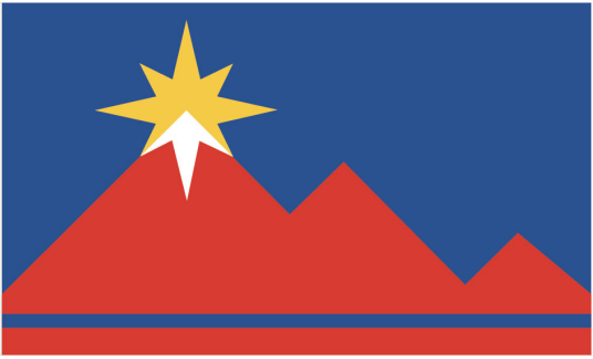 Pocatello Idaho 3'x5' Flag ROUGH TEX® 100D