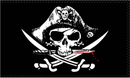 Dead Man Chest Pirate 2'x3' Flag ROUGH TEX® 100D
